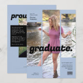 Tijdschrift Omslag Eenvoudig & Modern Kaart (Voorkant / Achterkant)