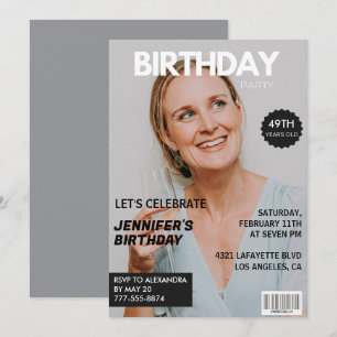 Tijdschrift Omslag Stijlvol voor haar Foto 49e ver Kaart