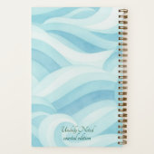 Tijdschrift Op Het Strand | Ocean Geschenk Notitieboek (Achterkant)