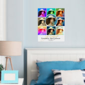 Tijdschrift Pop Art Retro Diptiek Afstuderen Foto Folie Afdrukken (Insitu (Slaapkamer))