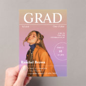 Tijdschrift Redactie Hoesje Afstuderen Uitnodiging (Insitu (Draagbaar))