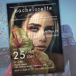 Tijdschrift Redactie Krant Foto Bachelorette Kaart