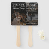 Tijdschrift Redactie Krant Foto Trouwprogramma Handwaaier (Voorkant en achterkant)