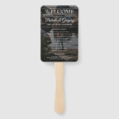 Tijdschrift Redactie Krant Foto Trouwprogramma Handwaaier (Achterkant)