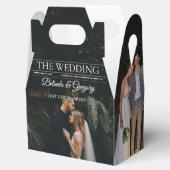 Tijdschrift Redactie Krant Foto's bruiloft Bedankdoosjes (Geopend)