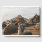 Tijdschrift Redactie Krant Foto's bruiloft Gastenboek (Achterkant)