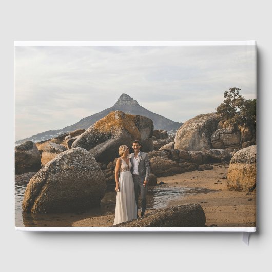 Tijdschrift Redactie Krant Foto's bruiloft Gastenboek (Achterkant)