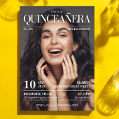 Tijdschrift Redactie Krant quinceañera Foto Kaart