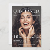 Tijdschrift Redactie Krant quinceañera Foto Kaart (Voorkant)