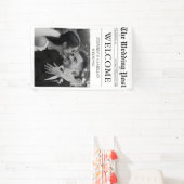 Tijdschrift Redactionele Krant Bruiloft Welkomstbo Spandoek (Insitu)