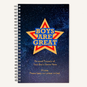 Tijdschrift / Schetsboek - Gepersonaliseerd Notitieboek