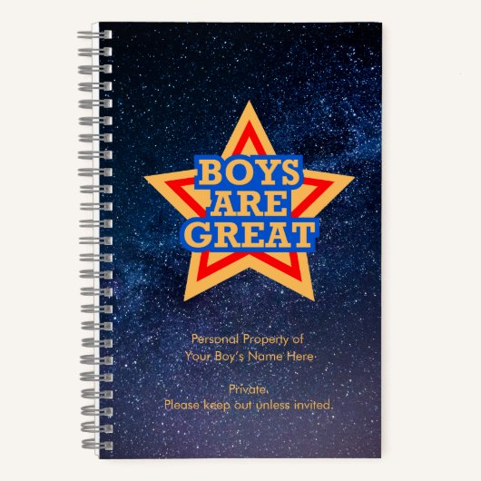 Tijdschrift / Schetsboek - Gepersonaliseerd Notitieboek (Voorkant)