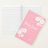 Tijdschrift/schrijven voor vasten notitieboek (Binnen)