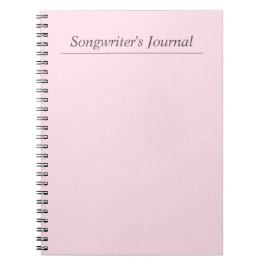 tijdschrift Songwriter Notitieboek
