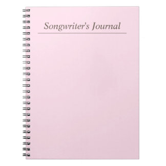 tijdschrift Songwriter Notitieboek