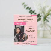 Tijdschrift Stem Thuis Koningin Flyer Sjabloon Kaart (Staand voorkant)