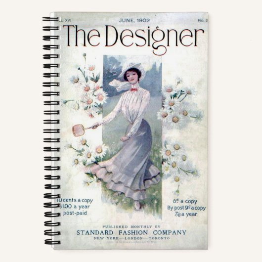 tijdschrift The Designer 1902 Notitieboek (Voorkant)