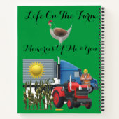 Tijdschrift van James Michael Miller Notitieboek (Achterkant)