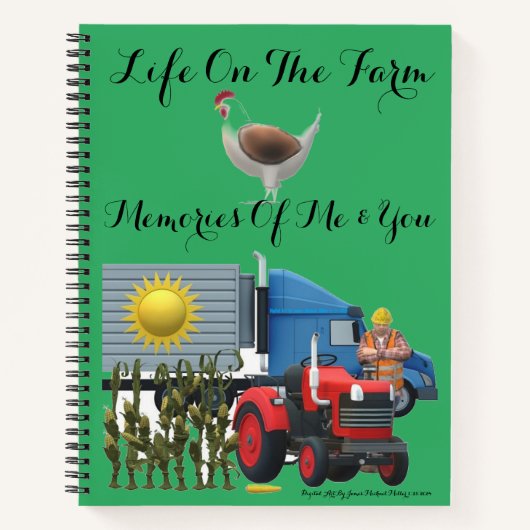 Tijdschrift van James Michael Miller Notitieboek (Voorkant)