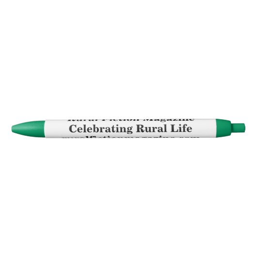 tijdschrift voor landelijke fictie blauwe inkt pen (Voorkant)