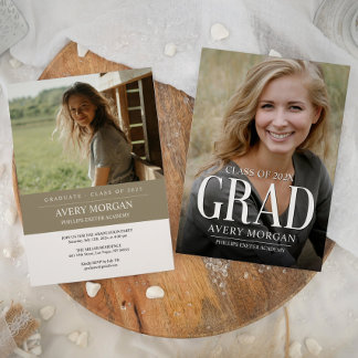 Tijdschriftcover diploma uitnodiging