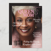 Tijdschriftcover Koningin Moeder Feestdagenkaart (Voorkant / Achterkant)