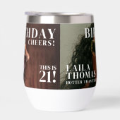 Tijdschriftcover met felicitatie voor verjaardagsf (Rechts)