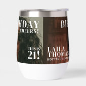 Tijdschriftcover met felicitatie voor verjaardagsf