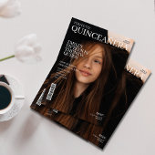 tijdschriftcover Quinceanera Kaart