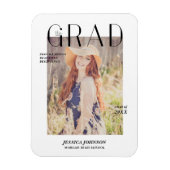 tijdschriftenomslag afstuderen bekendmaking magneet (Verticaal)