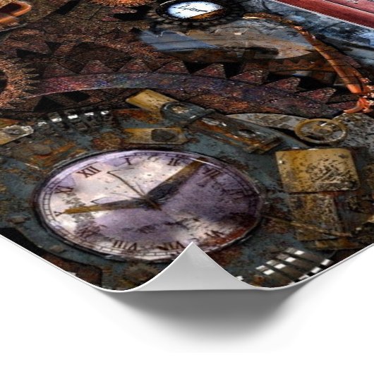 Tijdsdeur Poster (Hoek)