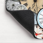 Tijdshorloges en klokken muismat (Hoek)
