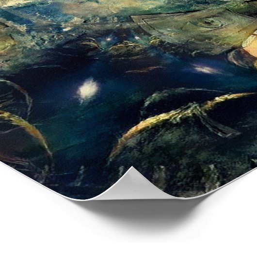 Tijdsillusie Poster (Hoek)