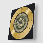 Tijdsklok machine ~ Time Warp Whirlpool ~ Vierkante Klok (Hoek)