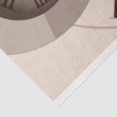 Tijdsklokken 20x30-decoupage tissuepapier (Detail)