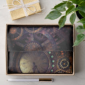 Tijdsklokken betekent donkerder deklaagpapier tissuepapier (Geschenk)