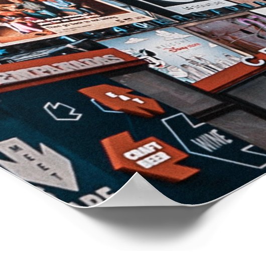 tijdskwadraat poster (Hoek)