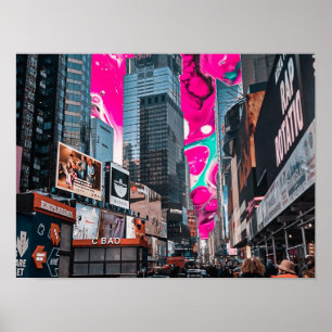 tijdskwadraat poster