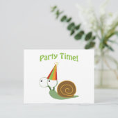 Tijdslak voor verzending uitnodiging briefkaart (Staand voorkant)