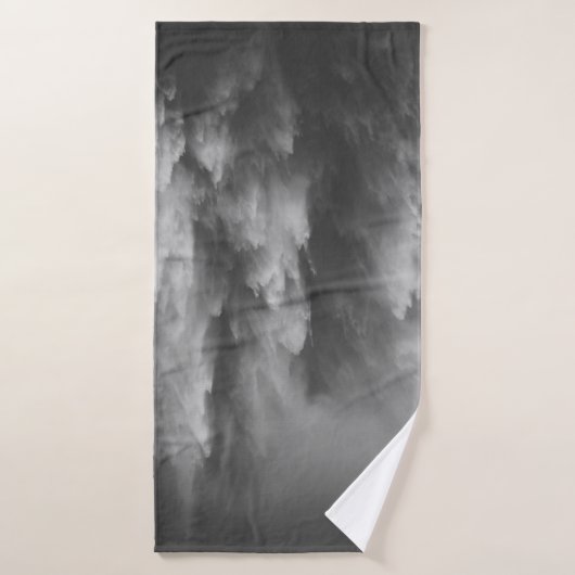 TIJDSLAP FOTOGRAFIE VAN ROOK BADHANDDOEK (Badhanddoek)