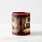 Tijdslips van Oddie - Terug naar de functie! Tweekleurige Koffiemok (Center)