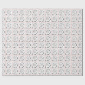 Tijdsmarkeringen op verpakkingspapier cadeaupapier (Vlak)