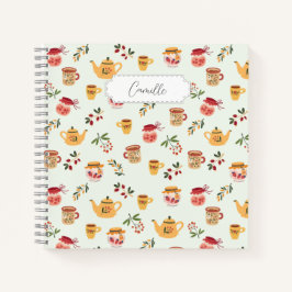 tijdspatroon voor theelloze thee notitieboek