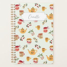 tijdspatroon voor theelloze thee planner