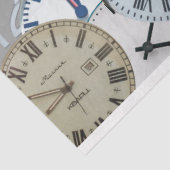 Tijdspatten en klokken ontkoppelen tissuepapier (Detail)