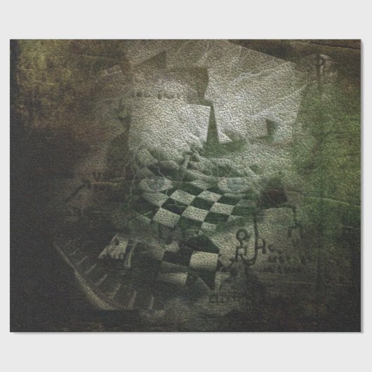 Tijdspiraal Cadeaupapier (Vlak)