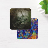 Tijdspiraal Vierkante Visitekaartjes (Bureau)