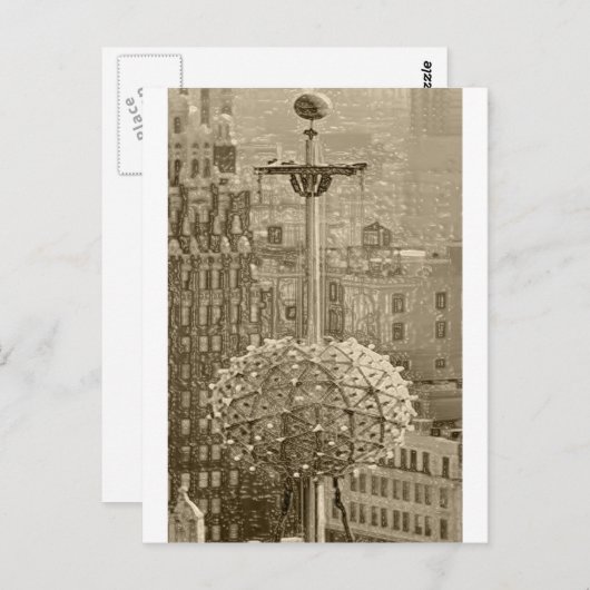 TIJDSQUARE BRIEFKAART (Voorkant / Achterkant)