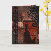 Tijdsschaduwen Kaart (Gele Bloem)