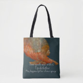 Tijdssnelheden en levenscyclus tote bag (Voorkant)